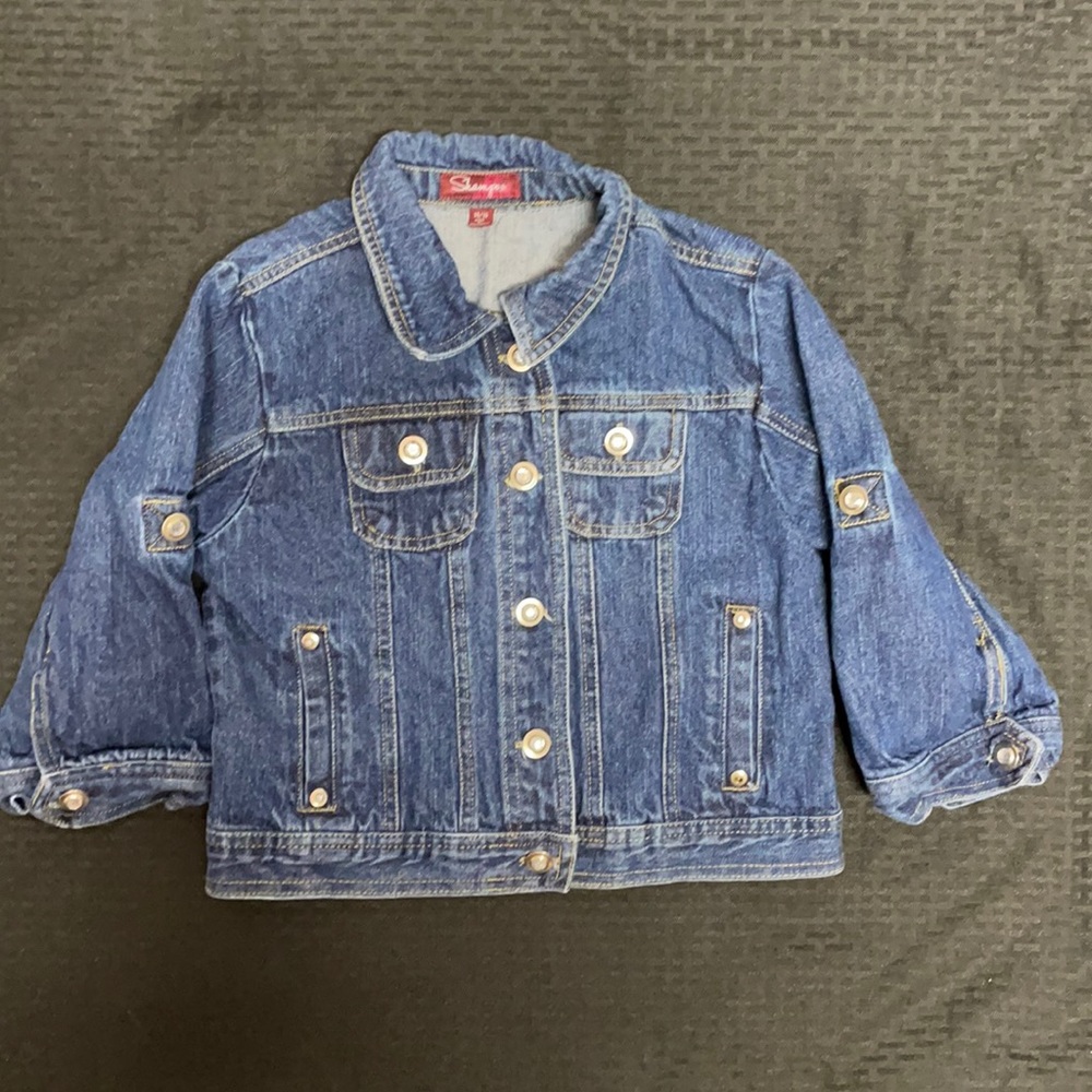 Shampoo Kids Rhinestone Jean Jacket Size 14-16